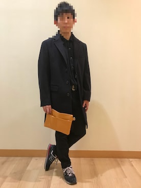 「Right-on（ライトオン）のアイテム（ダウンジャケット/コート）」を使った、わたあめさん（メンズ・170cm）の冬コーディネート