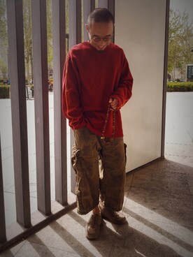 格子乱七八糟さんのコーディネート