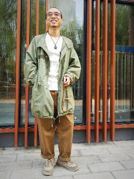 格子乱七八糟さんのコーディネート