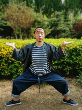 格子乱七八糟さんのコーディネート