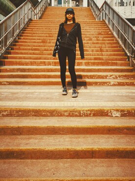 格子乱七八糟さんのコーディネート