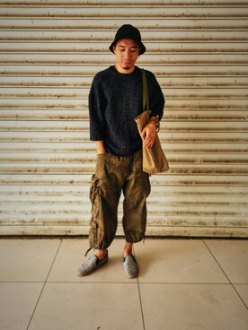 格子乱七八糟さんのコーディネート