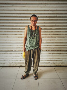 格子乱七八糟さんのコーディネート