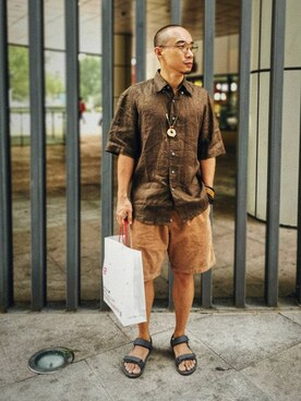 格子乱七八糟さんのコーディネート