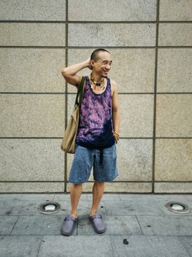 格子乱七八糟さんのコーディネート