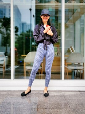 格子乱七八糟さんのコーディネート