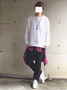 いなばんさん(メンズ・183cm)の冬コーディネート