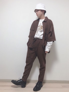 YUITOさん（メンズ・162cm）の秋コーディネート