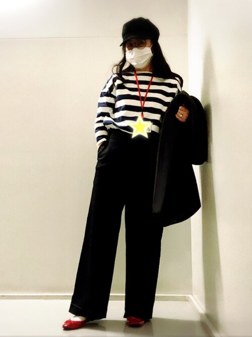 DES PRES（デ・プレ）の「ウールパイルモッサ コクーンノーカラー