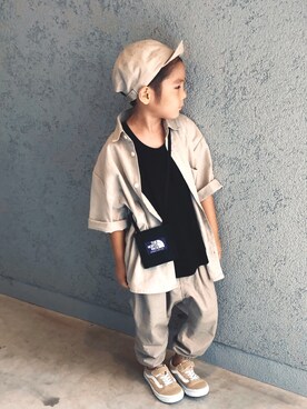kaiさん（キッズ・100cm）の秋コーディネート