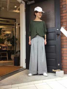 「JOURNAL STANDARD LUXE（ジャーナルスタンダード　ラックス）のアイテム」を使った、Y.Hさん（レディース・159cm）の春コーディネート