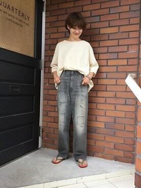「JOURNAL STANDARD LUXE（ジャーナルスタンダード　ラックス）のアイテム」を使った、Y.Hさん（レディース・159cm）の夏コーディネート