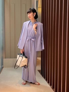 「UNITED ARROWS（ユナイテッドアローズ）のアイテム（サロペット/オーバーオール）」を使った、KITAGAWAさん（レディース・164cm）の春コーディネート