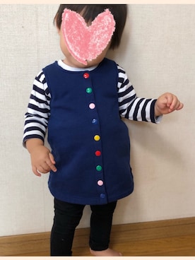 ちゃんまん♡はなこんさん(キッズ・80cm)の秋コーディネート