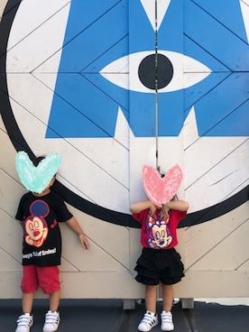 ちゃんまん♡はなこんさん（キッズ・100cm）の夏コーディネート