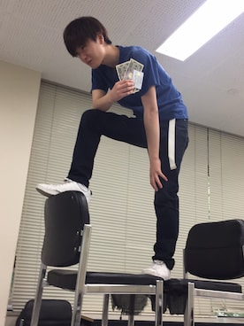 「アイテム（バングル/リストバンド）」を使った、大原涼介さん（メンズ・170cm・10代）の夏コーディネート