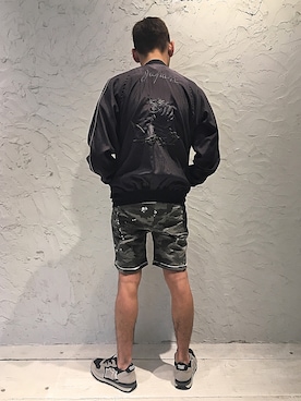 上ノ山 寛瑛さん（メンズ・172cm）の春コーディネート