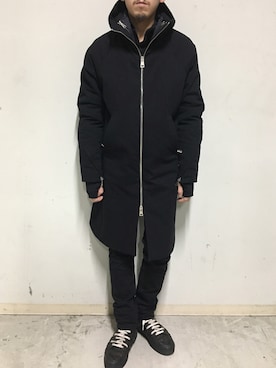 「White Flags（ホワイトフラッグス）のアイテム」を使った、上ノ山 寛瑛さん（メンズ・172cm）の秋コーディネート