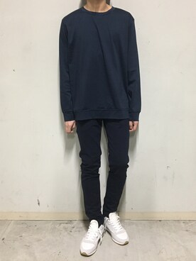 「ミノトール」｜上ノ山 寛瑛さん（メンズ・172cm）の秋コーディネート