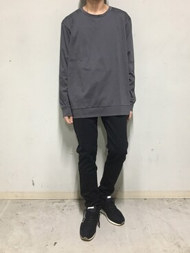 「ミノトール」｜上ノ山 寛瑛さん（メンズ・172cm）の秋コーディネート