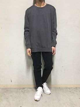 「ミノトール」｜上ノ山 寛瑛さん（メンズ・172cm）の秋コーディネート