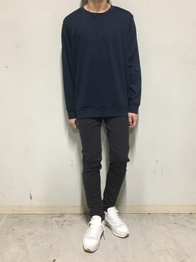 「ミノトール」｜上ノ山 寛瑛さん（メンズ・172cm）の秋コーディネート