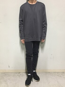 「ミノトール」｜上ノ山 寛瑛さん（メンズ・172cm）の秋コーディネート