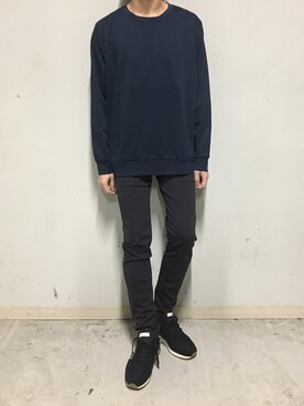 「ミノトール」｜上ノ山 寛瑛さん（メンズ・172cm）の秋コーディネート