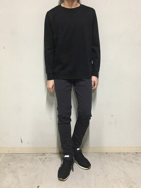 「ミノトール」｜上ノ山 寛瑛さん（メンズ・172cm）の秋コーディネート