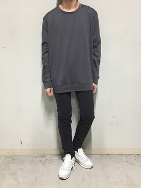 「ミノトール」｜上ノ山 寛瑛さん（メンズ・172cm）の秋コーディネート