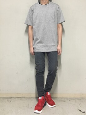「ミノトール」｜上ノ山 寛瑛さん（メンズ・172cm）の春コーディネート