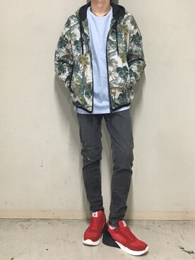 「ミノトール」｜上ノ山 寛瑛さん（メンズ・172cm）の春コーディネート