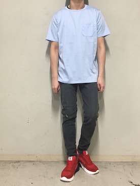 「ミノトール」｜上ノ山 寛瑛さん（メンズ・172cm）の春コーディネート
