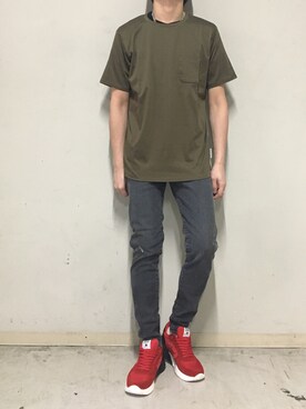 「ミノトール」｜上ノ山 寛瑛さん（メンズ・172cm）の春コーディネート