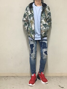 「ミノトール」｜上ノ山 寛瑛さん（メンズ・172cm）の春コーディネート