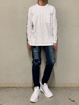 「Big John」｜上ノ山 寛瑛さん（メンズ・172cm）の春コーディネート