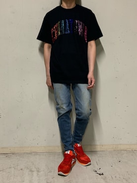 「Big John」｜上ノ山 寛瑛さん（メンズ・172cm）の夏コーディネート