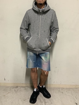 「Big John」｜上ノ山 寛瑛さん（メンズ・172cm）の夏コーディネート