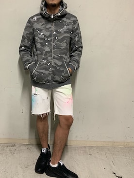 「Big John」｜上ノ山 寛瑛さん（メンズ・172cm）の夏コーディネート