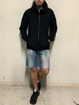 「Big John」｜上ノ山 寛瑛さん（メンズ・172cm）の夏コーディネート