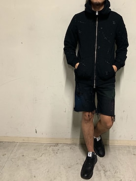 上ノ山 寛瑛さん(メンズ・172cm)の夏コーディネート