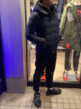 上ノ山 寛瑛さん（メンズ・172cm）の冬コーディネート