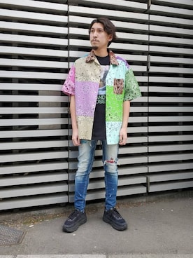 上ノ山 寛瑛さん(メンズ・172cm)の夏コーディネート