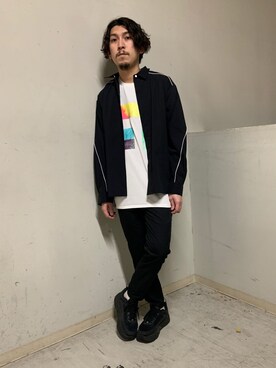 「ミノトール」｜上ノ山 寛瑛さん（メンズ・172cm）の夏コーディネート