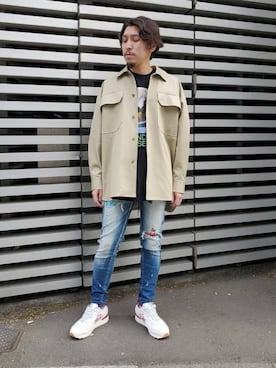 上ノ山 寛瑛さん（メンズ・172cm）の夏コーディネート