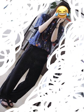 「H&M DIVIDED（エイチアンドエム　ディヴァイデッド）のアイテム（スラックス）」を使った、ととさん（レディース・172cm）の春コーディネート