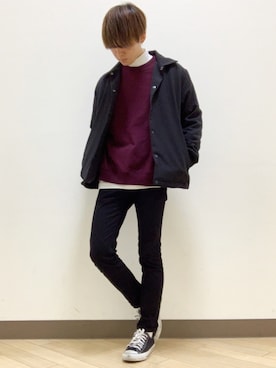 「SPINNS（スピンズ）のアイテム」を使った、おだまや  さん（メンズ・171cm）の春コーディネート