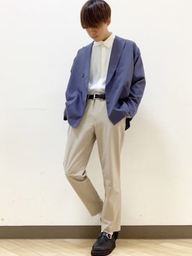 「ZIP FIVE（ジップファイブ）のアイテム（ジャケット/アウター）」を使った、おだまや  さん（メンズ・171cm）の春コーディネート