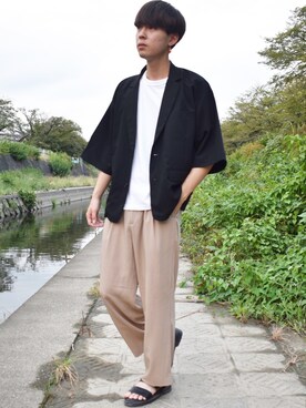 「ZIP FIVE（ジップファイブ）のアイテム（ジャケット/アウター）」を使った、おだまや  さん（メンズ・171cm）の秋コーディネート