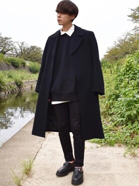 「HARE（ハレ）のアイテム（シューズ）」を使った、おだまや  さん（メンズ・171cm）の秋コーディネート
